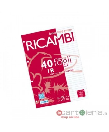 RICAMBIO QUAXIMA A4 40FF 1R BIANCO PIGNA (Cod. 00629031R)
