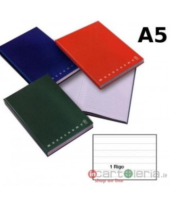 QUADERNO CARTONATO A5 1RIGO...