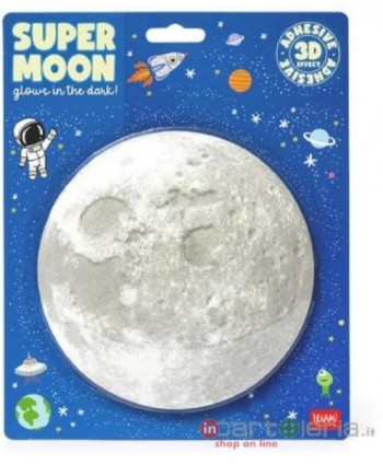 SUPER MOON - GLOWS IN THE DARK FOSFORESCENTE LEGAMI (Cod. GLW0002)
