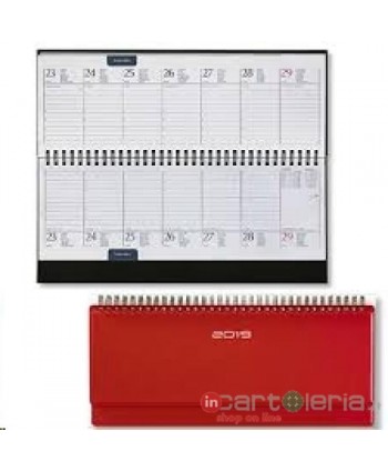 AGENDA 29,8X10,5 SETTIMANALE SPIRALE PANORAMA PVC ALFA CANGINI (Cod. 0430VQ)
