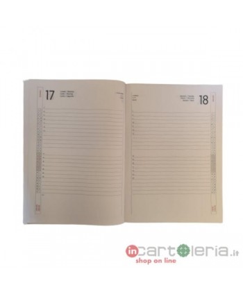 RICAMBIO AGENDA 14,5X20,5 ESSEDI TNC CARTONATA TIPO 307 T/BIANCO CANGINI (Cod. 03075100B)