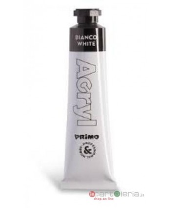 COLORE ACRILICO TUBO 18ML BIANCO 100 CMP MOROCOLOR