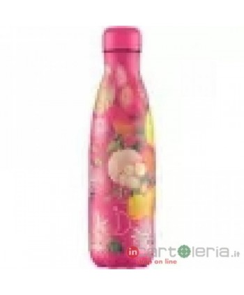 BOTTIGLIA 500ML CHILLY'S PINK POM POMS PUNTODE (Cod. 739406096170)