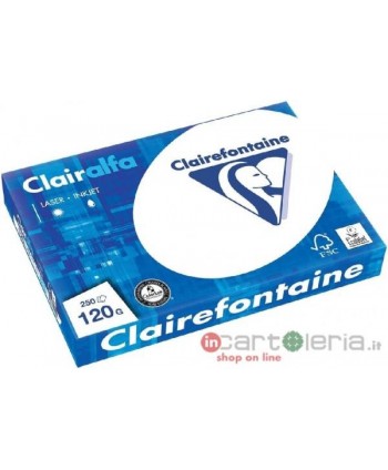 CARTA PER FOTOCOPIE A4 120GR 250FF ALFA CLAIREFONTAINE QUO VADIS (Cod. 1952C)