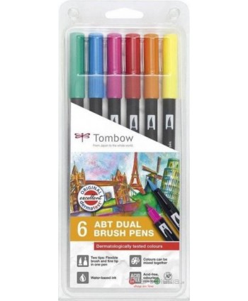 PENNARELLO DUAL BRUSH 6PZ...