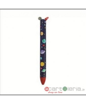 PENNA DUE COLORI CLICK&CLACK TWO COLOR BALLPOINT PEN- SPAZIO LEGAMI