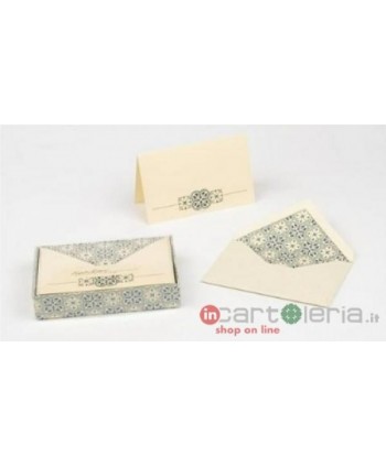 CARTONCINI DOPPI+BUSTE 10+10 9X14 QUADRILOBO KARTOS (Cod. 01690800)