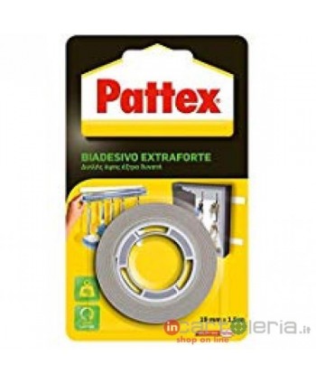 NASTRO BIADESIVO PATTEX POWER FIX BRICOLAGE 19MMX1,5M HENKEL (Cod. 715154)