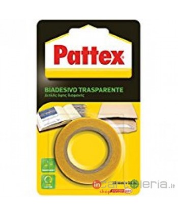 NASTRO BIADESIVO TRASPARENTE PATTEX HENKEL 15mmx10m (Cod. 715146)