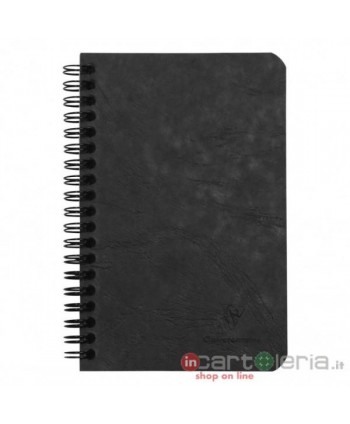 QUADERNO SPIRALE 12X20 125FF 90GR AGE BAG CLAIREFONTAINE QUO VADIS (Cod. 786191C)