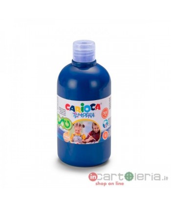 TEMPERA PRONTA READY TEMPERA BTL. 500ML CYAN CARIOCA (Cod. 40427/05)