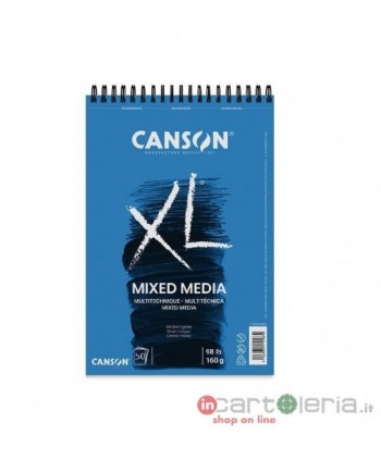 ALBUM SPIRALE A5 XL MIX MEDIA 50 fg. 160 g/m² CANSON (Cod. C31078A035)
