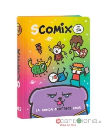 DIARIO AGENDA 16MESI SCOMIX...